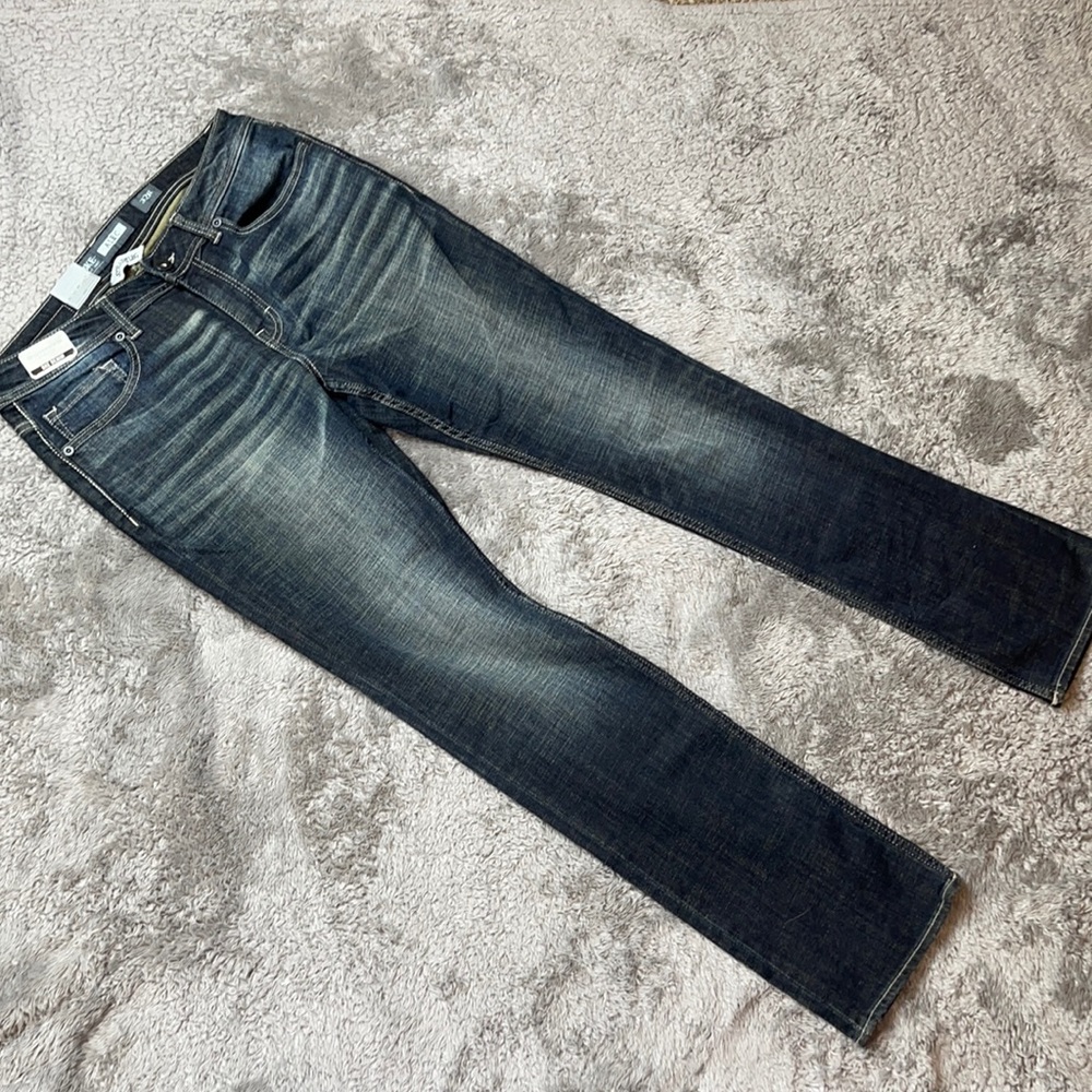 Men’s bke alec straight leg jeans NWT